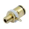 10pcs Gold Plated Straight Through Speaker Banana Plug Binding Post Loudspeaker Terminal Connector 5 Pairs Red+Black view 3