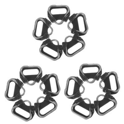 HOMSFOU 15pcs Camera Strap Split Lug Adapter for D- and Mirrorless Cameras Easy Connection for Neck Shoulder Wrist Straps Photography Accessory