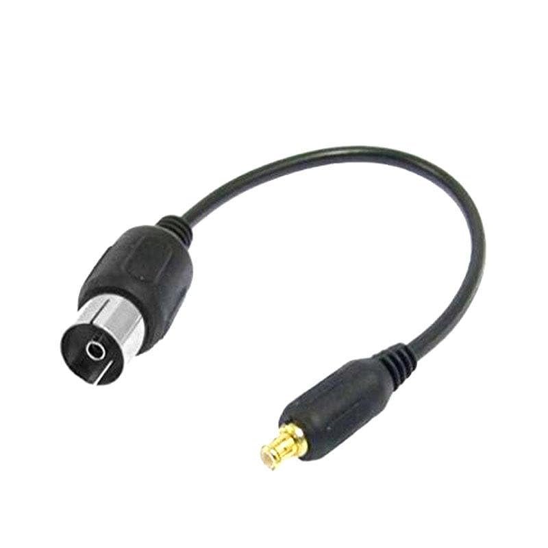 2PCS TV Antenna Pigtail Cable TV IEC to MCX dapter Connector for USB TV DVB-T