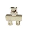 10pcs/lot 1 Male to 2 Female BNC Connector 1 BNC Plug to Dual BNC Jack Socket Connector Adapter for CCTV Camera view 1