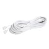 Awishwell Phone Cord for Landline, 1 Pack 26 Feet RJ11 6P4C Phone Extension Cord, White Telephone Line Cord, RJ11 Extension Cable for Office or Home view 1