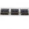 10pcs/lot HDMI 19Pin/F 90 PCB Mount Connector HDMI Female Right Angle Adapter 19 Pin 1.8mm Length HDMI Splitter/Switch view 4