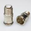 10pcs/lot Male Quick Plug to F Female Jack Socket Dual Connector Straight Adapter for ATSCTV CCTV TV Convertor view 4