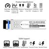 OPSTRAN 1000BASE-BX BiDi SFP Optical Transceiver Module Compatible with Brocade E1MG-1G-BXU-20 1310nm-TX/1550nm-RX 20km DOM Simplex LC SMF view 2