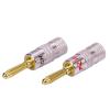 10pcs/lot Banana Connector Gold Plated Banana Plug Gold Plated Audio Speaker Plug Terminals Speaker Adapter view 3