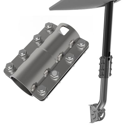 Starlink Gen 2 Pipe Adapter, Starlink Mounting Kit, Starlink Clip Adapter for Starlink V2 Dish, Easy Connect Starlink Standard and Actuated High Performance to J Mounting Antenna Mount Bracket