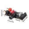 DROK 15W+15W 2.0 2pcs 12V Amplifier Board, Dual Channel Audio Amplifier Board PAM8620 DC 8-26V 24V Digital Stereo Amp Module Class D Mini Power DIY Amplify Circuit for Sound System Speaker view 4