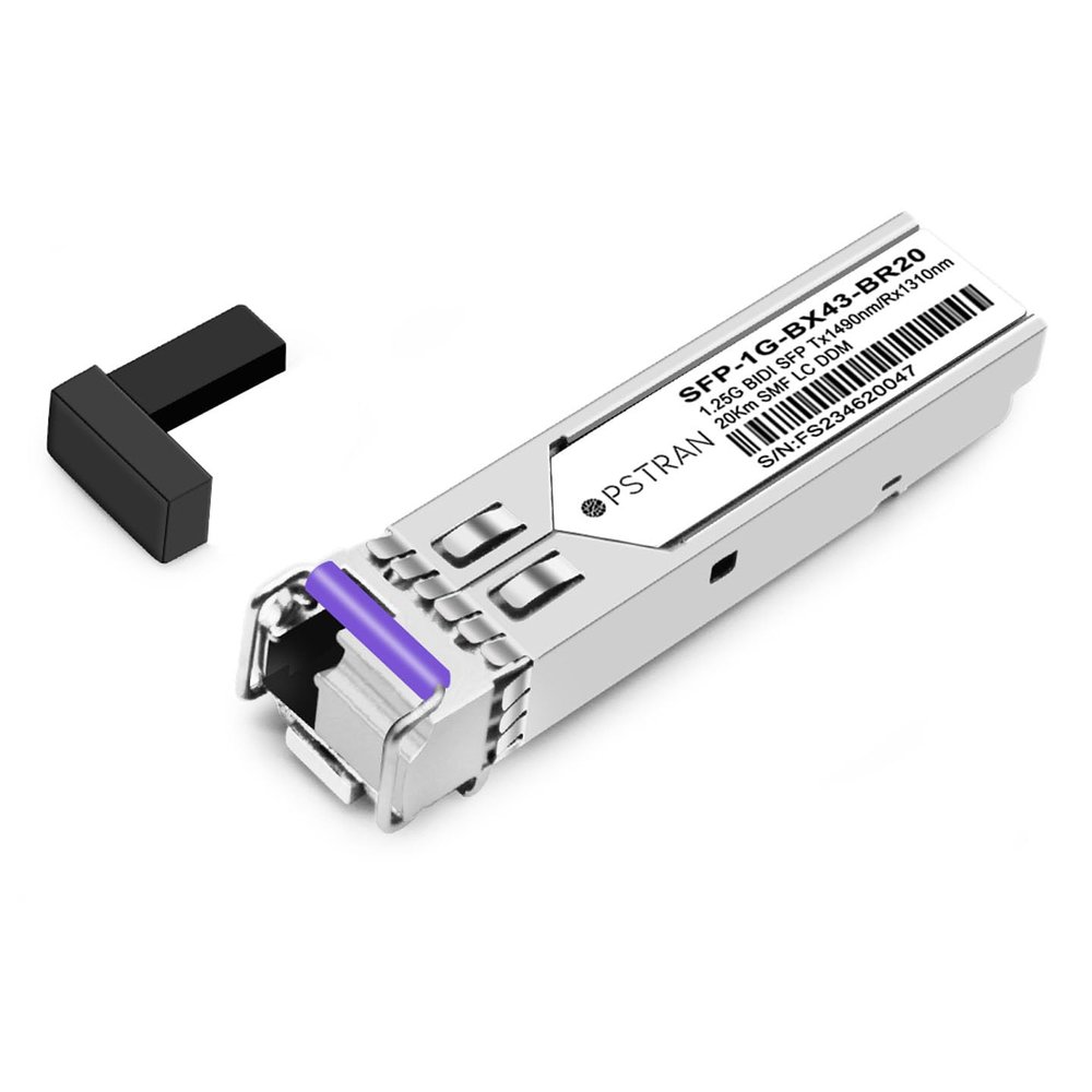 OPSTRAN 1000BASE-BX BiDi SFP Optical Transceiver Module Compatible with Brocade E1MG-BXD-20 1490nm-TX/1310nm-RX 20km DOM Simplex LC SMF