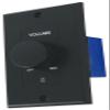 Rockville VOL70200 Black 200W 70V Volume Control Zone Controller, Single Gang, 12-Step Attenuation, Detachable Euro-Block, for Multi-Zone Audio Systems view 3