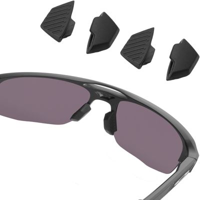 Bowyer 2 Pairs Replacement Nose Pads Compatible with Oakley Mercenary Sunglass-Black
