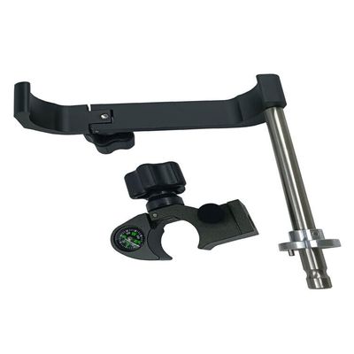 Tablet Bracket & Pole Clamp Cradle Compass for Laptop Data Collector Surveying