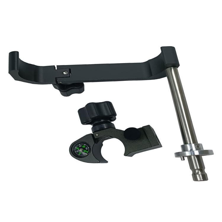 Tablet Bracket & Pole Clamp Cradle Compass for Laptop Data Collector Surveying