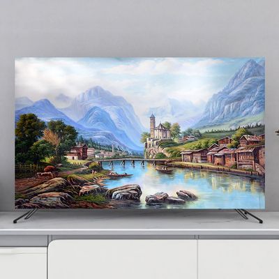 32-85in Indoor Universal TV Cover Monitor Cover LCD LED Wall-mounted Curved Screen Cover Plasma TV Screen Protector Cloth Bedroom