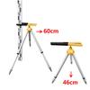 TP-CP Tripod & Alligator Clamp Clip for Prism Pole Leveling Rod Level Staff view 3