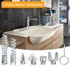 7X Cutter Set Drain Cleaner Plumbing Snake Cable Auger Clog Sewer Unblocker Tool view 2