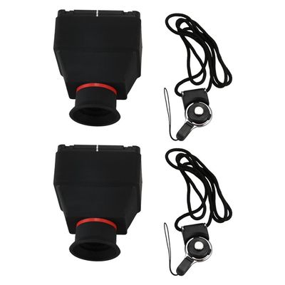 YTHYTHYTH for 2X LCD Viewfinder 3.2 Inch 3X Loupe Magnifying Eyecup for Universal 3.2Inch Screen DSLR Camera Rubber