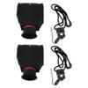 YTHYTHYTH for 2X LCD Viewfinder 3.2 Inch 3X Loupe Magnifying Eyecup for Universal 3.2Inch Screen DSLR Camera Rubber view 1