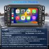 Car Stereo for Chevrolet Buick GMC Sierra Yukon Chevy Silverado Tahoe with Wireless Carplay Andriod Auto Bluetooth GPS Navigation,Android 13 Touch Screen Radio 2G Ram 32G ROM view 2