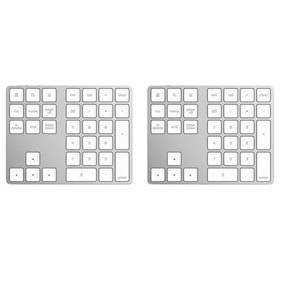 YTHYTHYTH for 2X 3.0 Numeric Keypad 34 Keys Digital Keyboard for Accounting Teller iOS OS PC Tablet Laptop