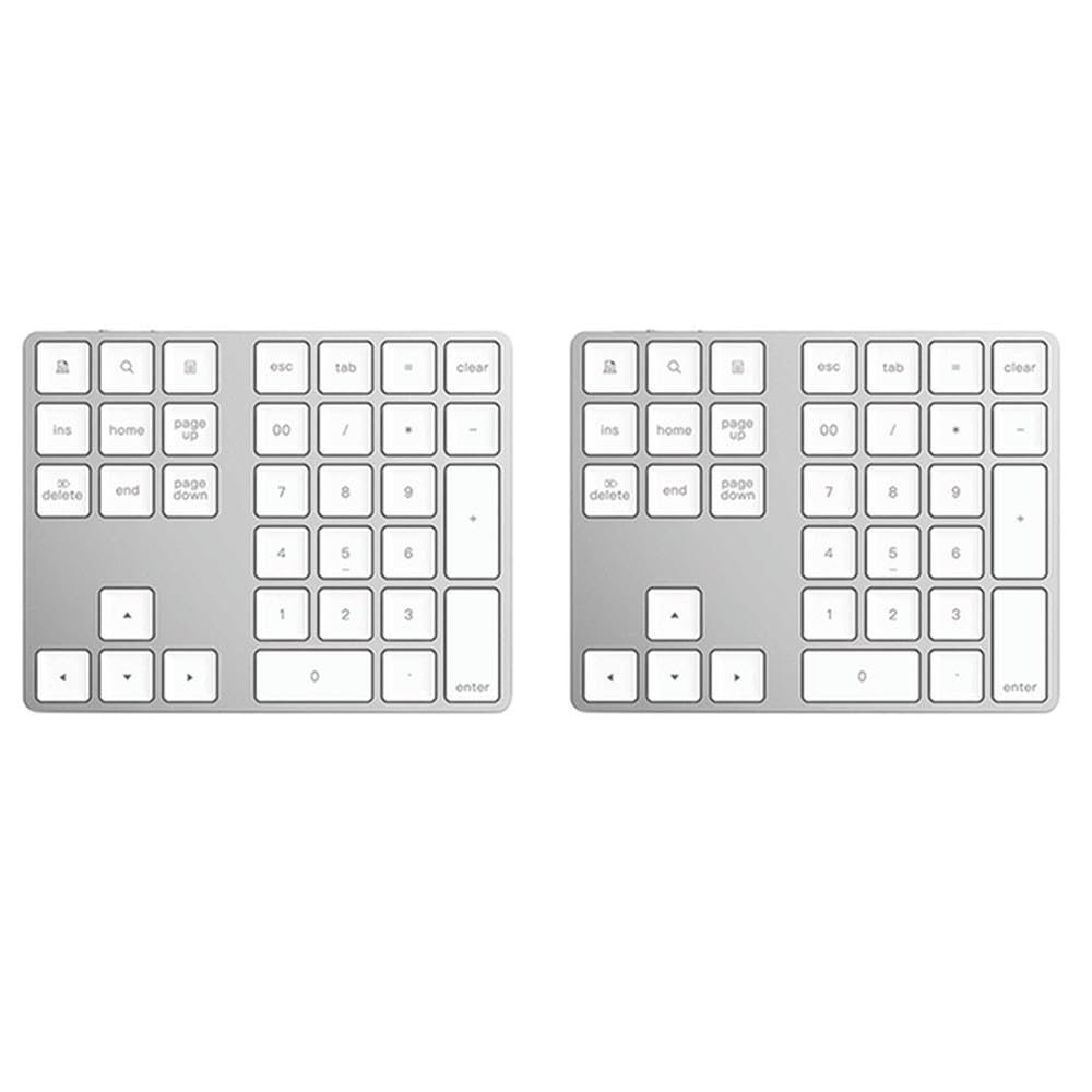 YTHYTHYTH for 2X 3.0 Numeric Keypad 34 Keys Digital Keyboard for Accounting Teller iOS OS PC Tablet Laptop