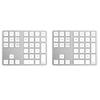 YTHYTHYTH for 2X 3.0 Numeric Keypad 34 Keys Digital Keyboard for Accounting Teller iOS OS PC Tablet Laptop view 1