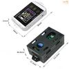 VAT1050 Color Screen DC Voltmeter Ammeter Electric Vehicle Capacity Tester Coulomb Counter (0-100V/0-50A) view 2