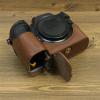 Z8 Case, BMAOLLONGB Handmade PU Leather Half Camera Case Bag Cover Bottom Opening Version for Nikon Z8 with Hand Strap (Coffee) view 2