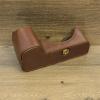Z8 Case, BMAOLLONGB Handmade PU Leather Half Camera Case Bag Cover Bottom Opening Version for Nikon Z8 with Hand Strap (Coffee) view 3