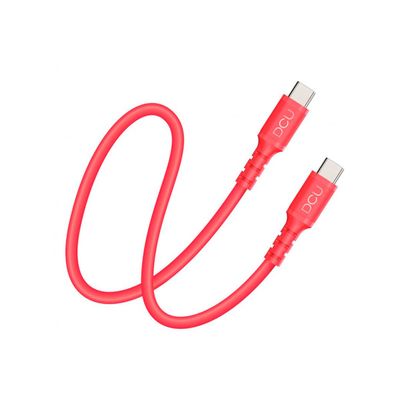 DCU Tecnologic USB Type C 2.0 to USB Type C 2.0 Cable Red 1m