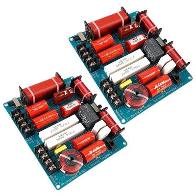 YTHYTHYTH for 2X 350W 3 Ways Frequency Divider Board KTV Stage Speaker Crossover Audio Treble Mediant Bass 3 Way Crossover Divider
