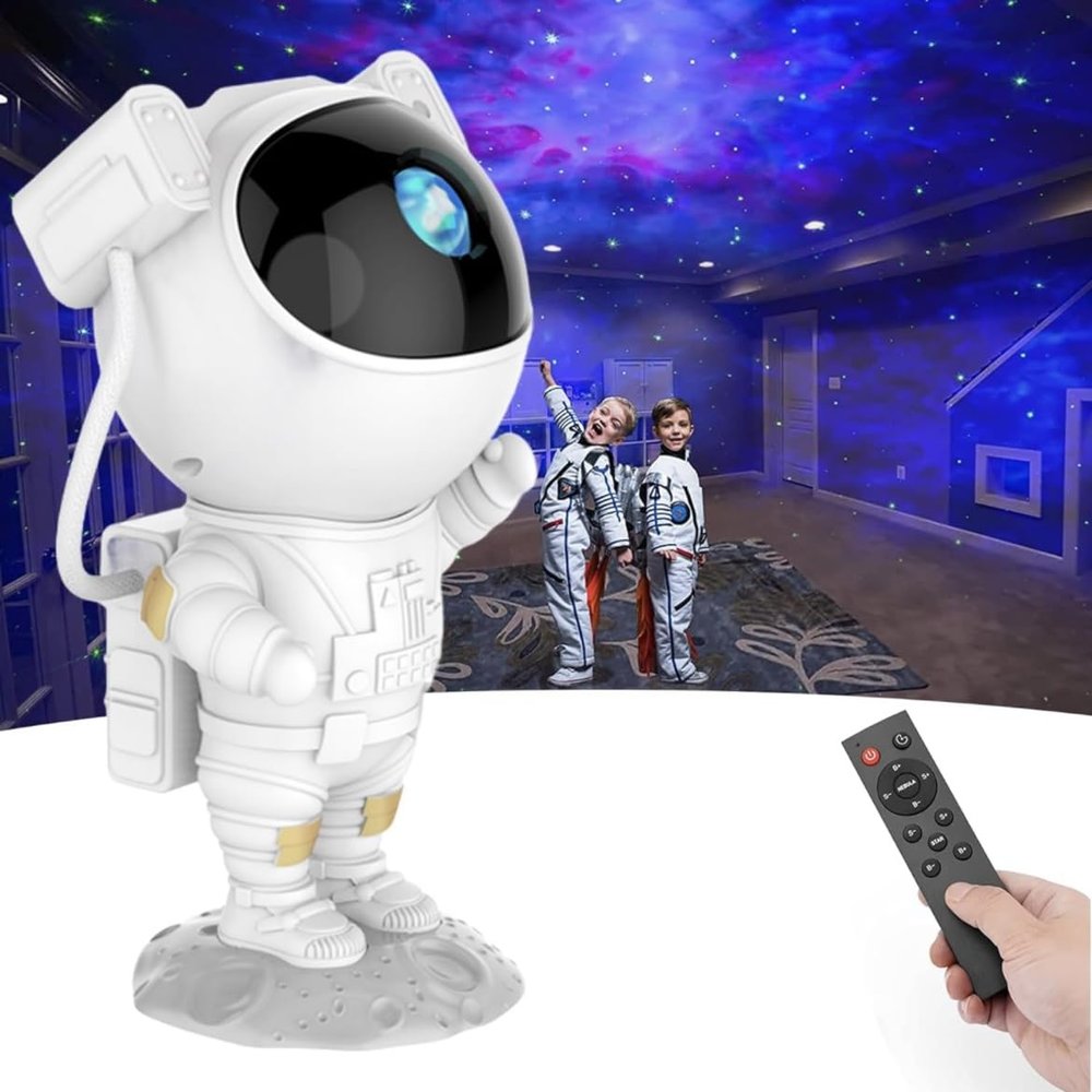 Astronaut Star Galaxy Projector - Space Starry Night Light Nebula Ceiling Projection Lamp with Timer and Remote, Gift for Kids Adults for Bedroom, Gaming Room, Room Decor