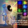 Astronaut Star Galaxy Projector - Space Starry Night Light Nebula Ceiling Projection Lamp with Timer and Remote, Gift for Kids Adults for Bedroom, Gaming Room, Room Decor view 2