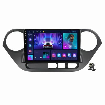 10" Car Radio CarPlay/Android Auto for Hyundai i10 2014-2017 Android 12 Car Stereo Multimedia Player Support GPS FM RDS BT Steering Wheel Control WiFi DAB+Backup Camera,M100cp/1+32g