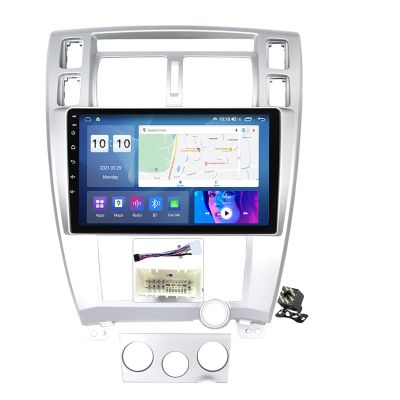 10" Car Radio Stereo Android 12 for Hyundai Tucson 1 2004-2009 Carplay/Android Auto Car Multimedia Player Support Navigation GPS RDS DSP BT WiFi SWC DAB+Backup Camera,M700s/8+128g