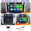 10" Car Radio Stereo Android 12 for Hyundai Tucson 1 2004-2009 Carplay/Android Auto Car Multimedia Player Support Navigation GPS RDS DSP BT WiFi SWC DAB+Backup Camera,M700s/8+128g view 4
