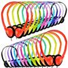 Yoley Classroom Headphones Bulk 50 Pack Class Set for School Students Kids and Adult -Sturdy Wired 3.5mm Plug (Mixed, 50 Pack) view 1
