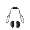 10pcs Metal Eyeglasses Bridge Glasses Nose Pad Arm Plastic Acetate Optical Frame Accessory 1109 (Color : with Solid Nose pad) view 1