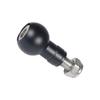 NovelGoal Aluminum 17MM Expanding Ball Head with M6 Screw Ball Head for Tripod Selfie Handle Grip Stand Ball Mount Converter view 1