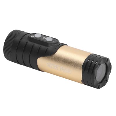 WOOXGEHM Helmet Camera, Outdoor Bike Sport Camera, HD 1080P Mini Sport DV Camera, 120 Wide Angle Sport Camera, Car Video Recorder, for Bicycle Motorcycle Helmet and Handlebar(Gold)