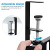 Hemobllo Tray for Under Desk Organization Cord Holder No Drill Clamp Design Tidy and Attractive Wire Organizer for Use view 4