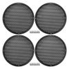ACROPIX Universal 10" Car Speaker Grills Cover Mesh Round 10 Inch Audio Subwoofer Protective Case with Mounting Screws ABS Black - Pack of 4 view 1