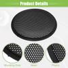 ACROPIX Universal 10" Car Speaker Grills Cover Mesh 10 Inch Audio Speaker Subwoofer Guard Protector Case with Mounting Screws ABS Black - Pack of 2 view 4