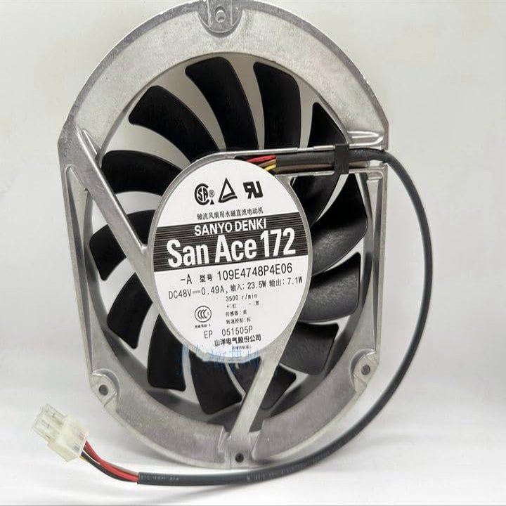 109E4748P4E06 Fan 109E4748P4E06 48V 0.49A 17CM Cooling Fan