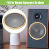 ACROPIX Universal 10" Car Speaker Grills Cover Mesh Round 10 Inch Audio Speaker Subwoofer Guard Protector Case with Screws Iron Gold Tone Black - Pack of 4 view 3