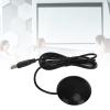 Pilipane Portable USB Desktop Microphone, Mini USB Microphone for Laptop and Desktop Computer, 360 Omnidirectional Condenser Mic for Clear Meeting Live Audio for Online Class (no Switch) view 2