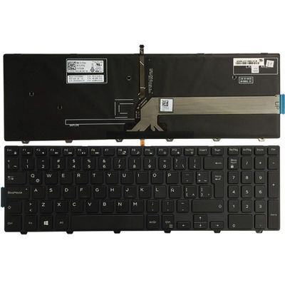 Glintique OEM Latin LA Backlit Keyboard for DELL Latitude 3550 3560 3570 Vostro 15 3546 3565 3558 3549 3559 - DP/N: 0JYP58 JYP58 - White Font Accessories
