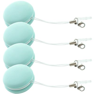 Hemobllo 4pcs Macaron Shaped Screen Cleaning Cloths Portable Lens Cleaner for Phones Tablets and Eyeglasses Effectively Removes Fingerprints and Dust Lightweight and Easy to Carry