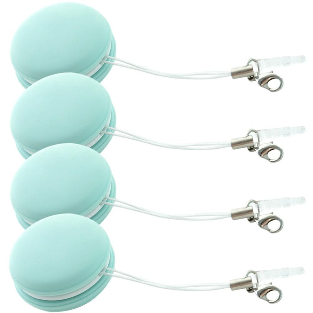 Hemobllo 4pcs Macaron Shaped Screen Cleaning Cloths Portable Lens Cleaner for Phones Tablets and Eyeglasses Effectively Removes Fingerprints and Dust Lightweight and Easy to Carry