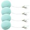 Hemobllo 4pcs Macaron Shaped Screen Cleaning Cloths Portable Lens Cleaner for Phones Tablets and Eyeglasses Effectively Removes Fingerprints and Dust Lightweight and Easy to Carry view 1