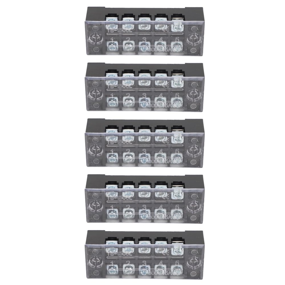 Power Block 600V Quick Connectors Connection Strips for Efficient Distribution 15A 1505 Terminals Redefine Power Management